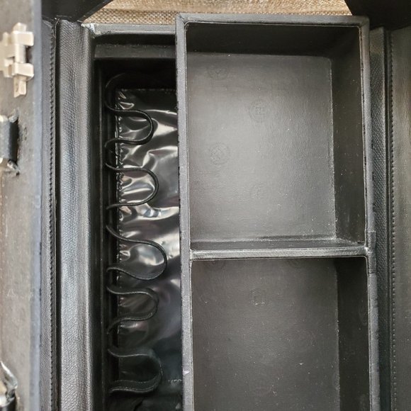 Black Authentic Vintage Fendi Vanity Train case - Picture 6 of 8